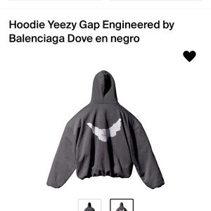 Hoodie Yeezy valenciaga hoodie size m